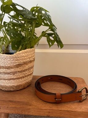 Madewell Tan Leather Belt